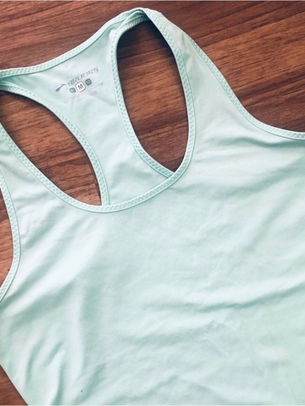Brooks Mint Green Racerback Tank